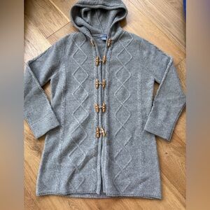 Carroll Reed lambswool long cardigan Medium